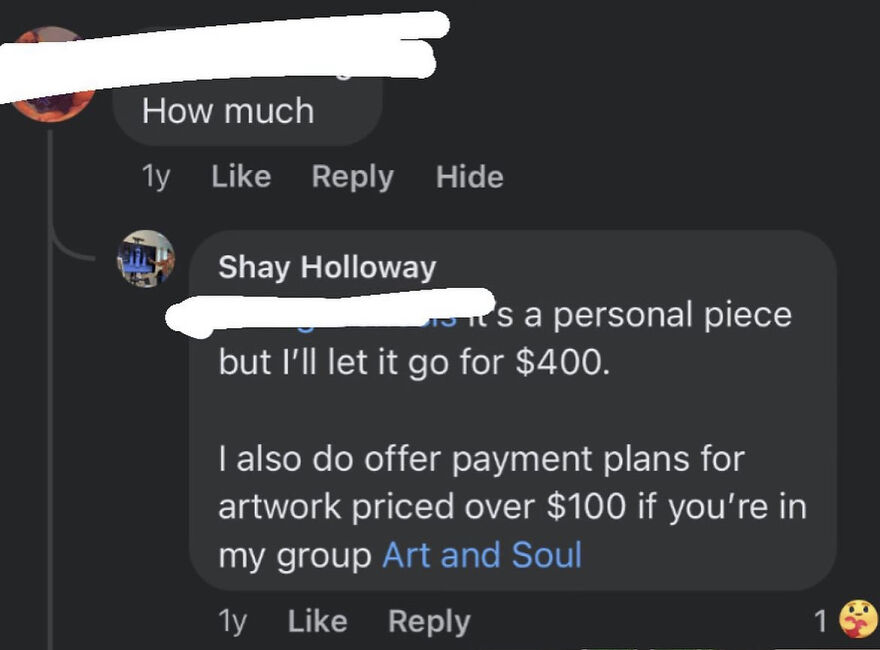 The Price Is The Price; Pricing Your Art And Sticking To It