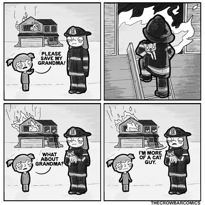 A Comic About Fire By The Crowbar Comics