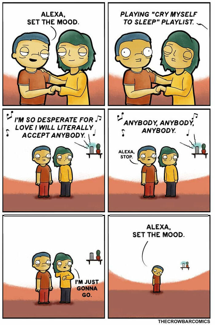 A Comic About Alexa By The Crowbar Comics