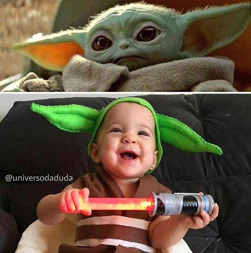Baby Yoda From "The Mandalorian"
