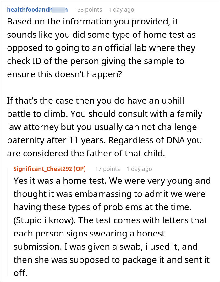 Man Devastated To Find Out He’s Been Baby Trapped For 11 Years By Ex Who Falsified Paternity Test Man Devastated To Find Out He’s Been Baby Trapped For 11 Years By Ex Who Falsified Paternity Test