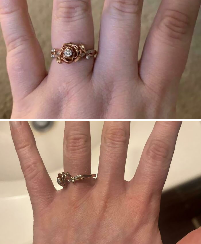 The Difference In My Hands Before And After A 130-Pound Weight Loss