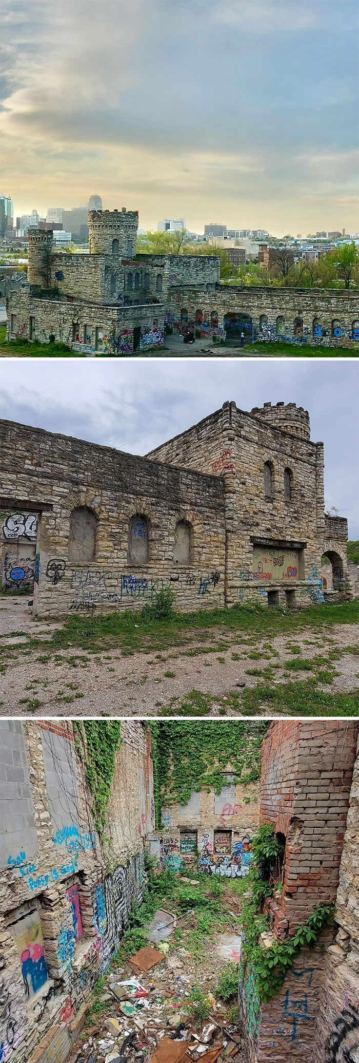 Here’s A Historic Castle In Downtown Kansas City That Sits On A Land Assemblage Of Up To 20 Acres (The Parcel For The Castle Itself Is 3.84 Acres)