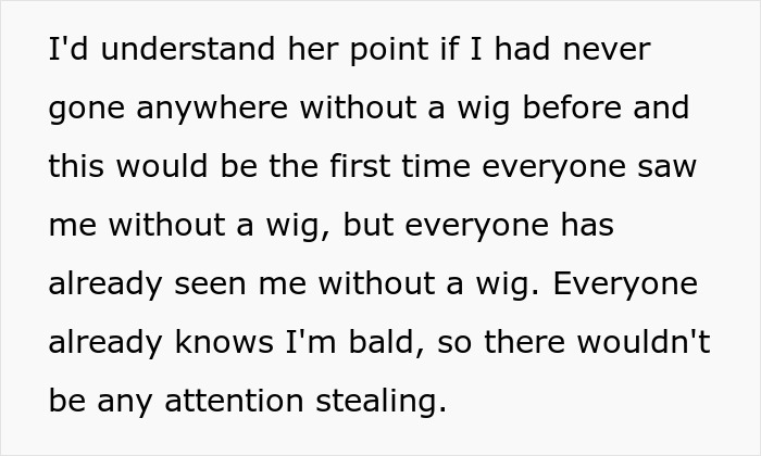Teen Is Shocked At Sister’s Audacity For Asking Her To Wear A Wig At Her Wedding Teen Is Shocked At Sister’s Audacity For Asking Her To Wear A Wig At Her Wedding