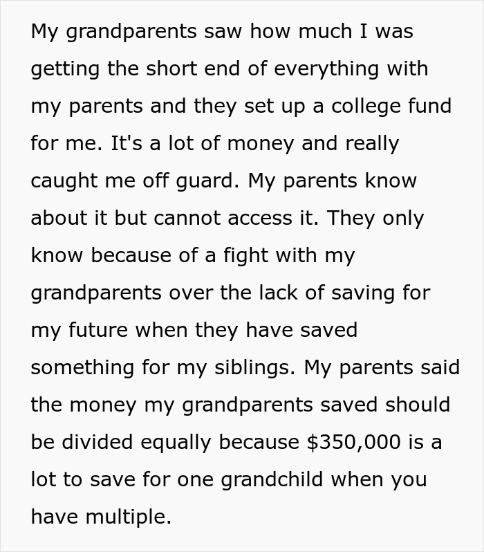 Boy Keeps Being Forgotten By Parents, Until They Demand He Give Them $350K College Fund Boy Keeps Being Forgotten By Parents, Until They Demand He Give Them $350K College Fund