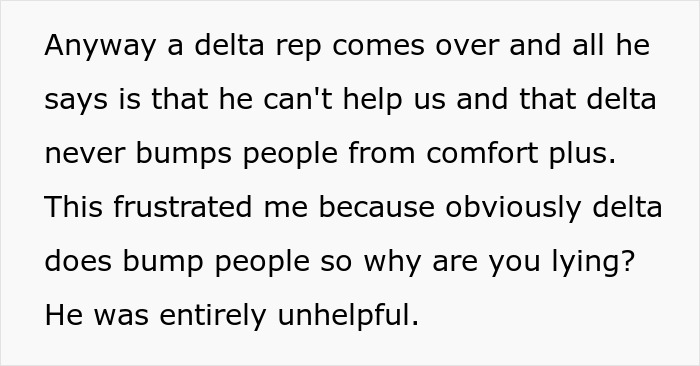 Traveler Books The Comfort Seat She Wants, Gets Surprised By A Last-Minute Bump Down To Economy Traveler Books The Comfort Seat She Wants, Gets Surprised By A Last-Minute Bump Down To Economy