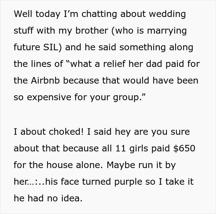 Bridesmaid Finds Out Bride Pocketed $7k From Bridal Party, Exposes Her In A Group Chat Bridesmaid Finds Out Bride Pocketed $7k From Bridal Party, Exposes Her In A Group Chat