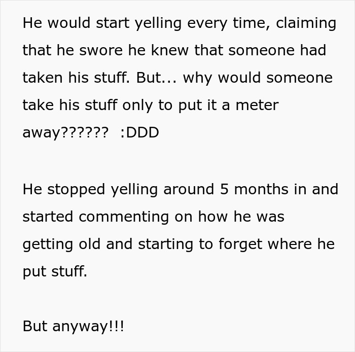 Teen Gets Petty Revenge On Dad By Constantly Moving Things A Meter Away From Where He Put Them Teen Gets Petty Revenge On Dad By Constantly Moving Things A Meter Away From Where He Put Them