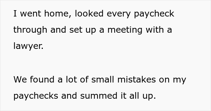 Boss Loses “Big Time” After Telling Ex-Worker To Get A Lawyer And They Find More Costly Mistakes Boss Loses “Big Time” After Telling Ex-Worker To Get A Lawyer And They Find More Costly Mistakes