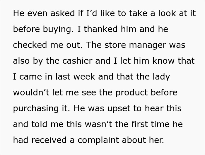 Woman In Casual Clothes Refused Service At Designer Shop, Makes Clerk Regret It Woman In Casual Clothes Refused Service At Designer Shop, Makes Clerk Regret It