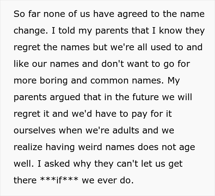 “Having Weird Names Does Not Age Well”: Parents Want To Rename Kids 16 Years Later