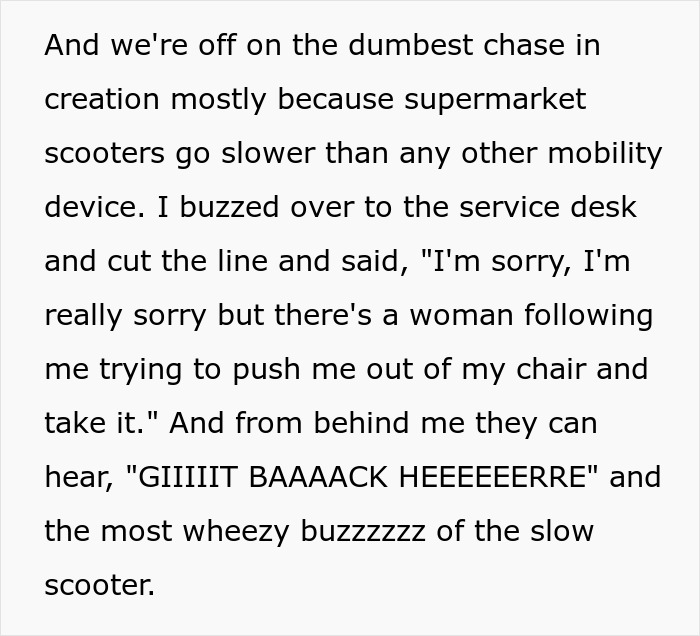 Woman Shakes Person’s Wheelchair, Demands They Give It To Her Since She’s Older Woman Shakes Person’s Wheelchair, Demands They Give It To Her Since She’s Older