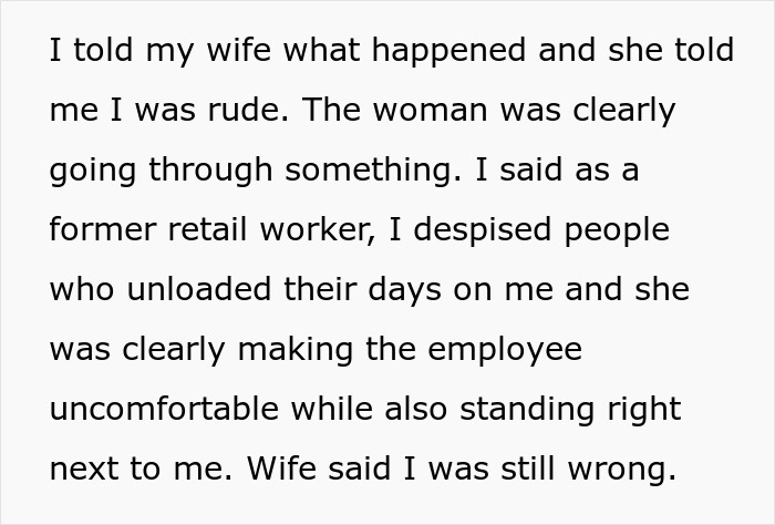Shopper Shuts Up Trauma-Dumping Woman For Talking At Him While Checking Out 