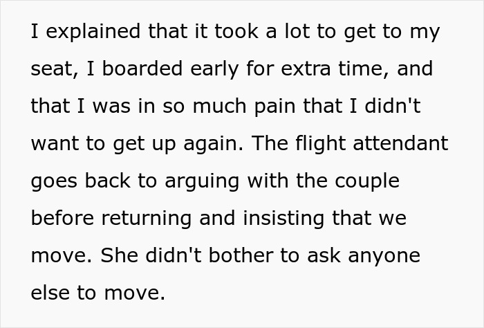 “I Was So Absolutely Done”: Woman Refuses To Be Moved From Her Seat By Entitled Passengers