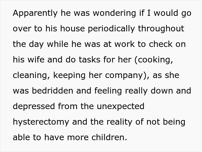 Men Turn On “Heartless” Woman For Not Helping Out Bedridden Wife After Hysterectomy