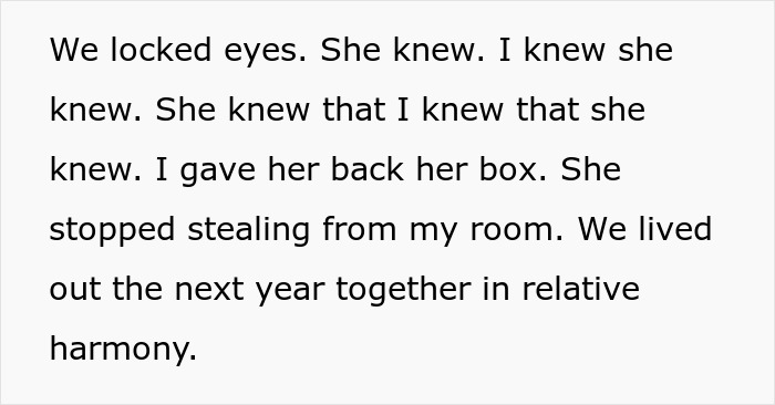 Guy Can’t Take Sister’s Thievery Anymore, Gives Her A Lesson In Petty Revenge Guy Can’t Take Sister’s Thievery Anymore, Gives Her A Lesson In Petty Revenge