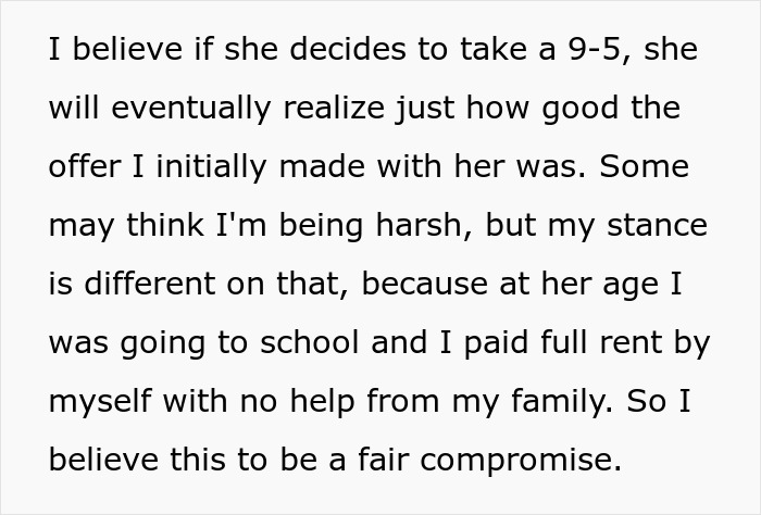 "Am I The Jerk For Expecting My Daughter To Stick To Our Chores-For-Rent Deal?" "Am I The Jerk For Expecting My Daughter To Stick To Our Chores-For-Rent Deal?"