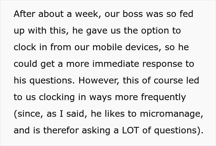 Boss Introduces New Time Tracking Tool To “Avoid Time Manipulation,” It Backfires