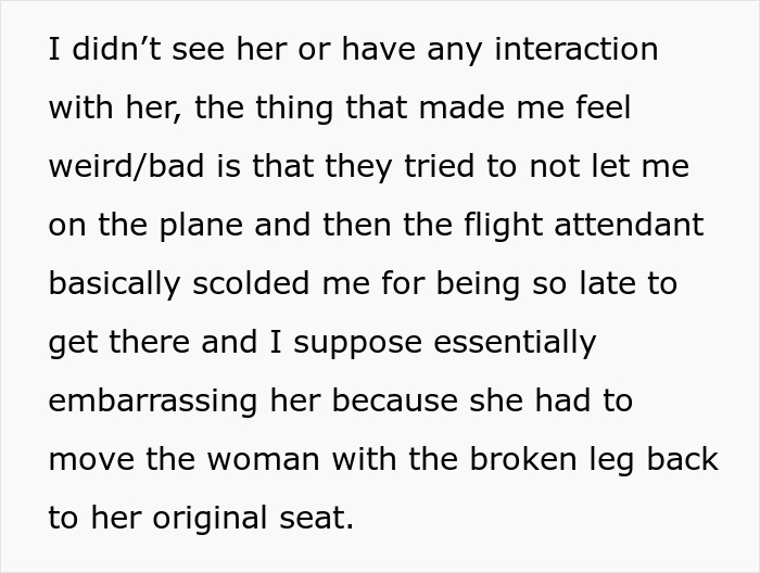 Woman Asks For Seat She Paid $600 Extra For, Disappoints Staff And Other Passengers