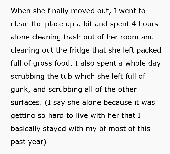 Trashy Roommate Refuses To Pay For Damages, Woman Finds Another Way To Take Her Money