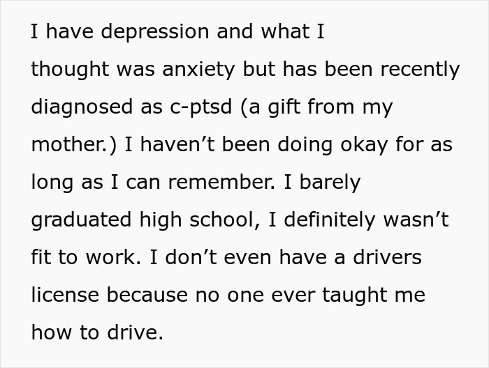Daughter Gets Smelly Revenge After Mom Kicks Her Out Over Not Helping With Unethical Request Daughter Gets Smelly Revenge After Mom Kicks Her Out Over Not Helping With Unethical Request