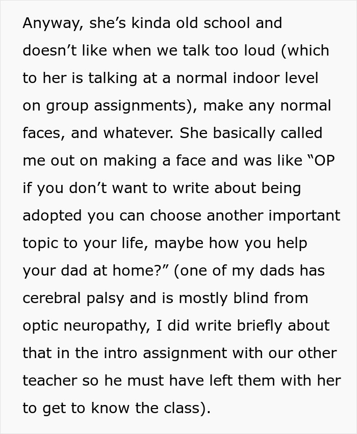 “What Do You Mean I’m Adopted?”: Student Embarrasses Teacher For Making Assumptions “What Do You Mean I’m Adopted?”: Student Embarrasses Teacher For Making Assumptions