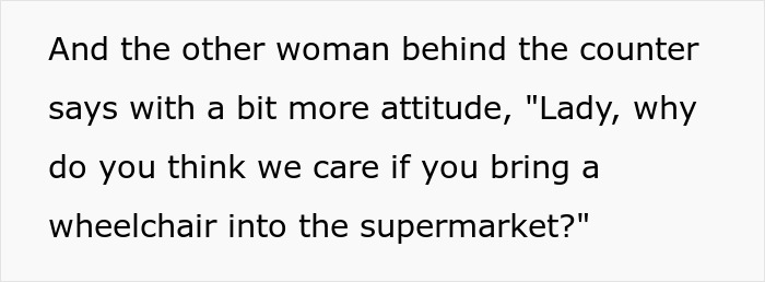 Woman Shakes Person’s Wheelchair, Demands They Give It To Her Since She’s Older
