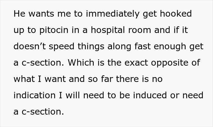 Man Gets Mad When Wife Says Only She’s Behind The Choices On Their Baby’s Birth, As It’s Her Body Man Gets Mad When Wife Says Only She’s Behind The Choices On Their Baby’s Birth, As It’s Her Body