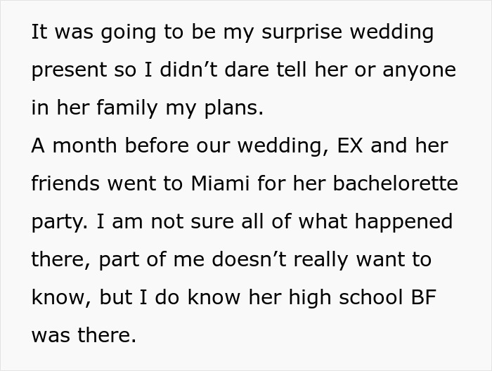 Guy Buys 'Dream House' As A Wedding Gift, Bride Dumps Him And Is Livid After Finding Everything Out Guy Buys 'Dream House' As A Wedding Gift, Bride Dumps Him And Is Livid After Finding Everything Out