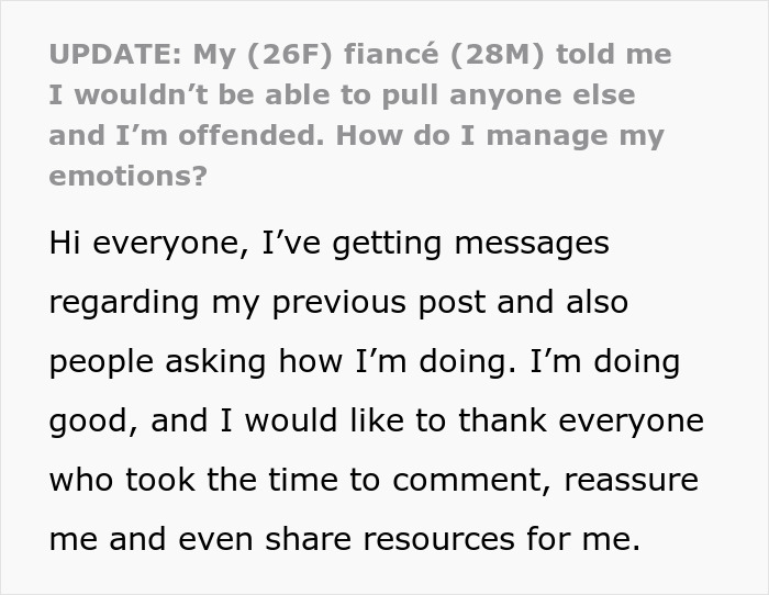 Man Says His Wife-To-Be Couldn’t Pull Anyone Else, She Holds A Grudge Man Says His Wife-To-Be Couldn’t Pull Anyone Else, She Holds A Grudge