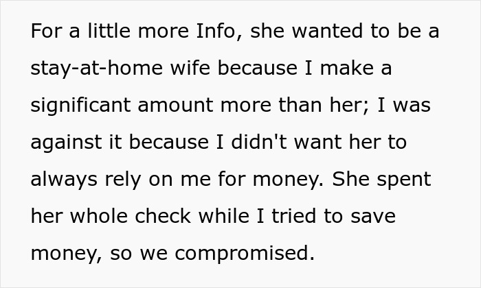 Man Tells Wife Not To Complain About Her Stay-At-Home Mom Responsibilities As She Wanted That