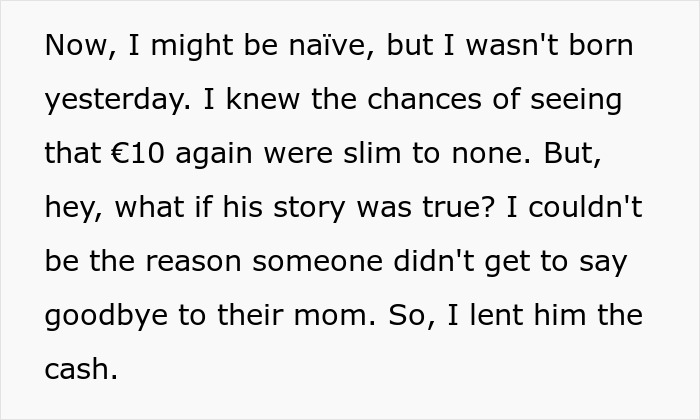 Guy Made To Regret His 10€ Con After Victim Takes Petty Revenge Guy Made To Regret His 10€ Con After Victim Takes Petty Revenge