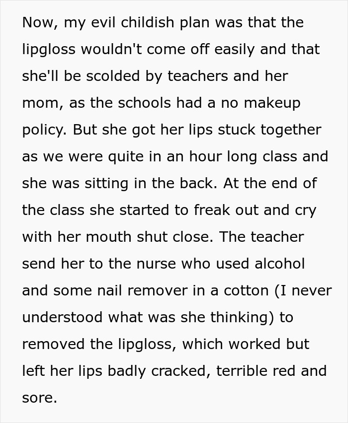 “I Thought Her Lips Were Gonna Be Ripped Off”: 8 Y.O.’s Prank On Her Bully Takes Unexpected Turn “I Thought Her Lips Were Gonna Be Ripped Off”: 8 Y.O.’s Prank On Her Bully Takes Unexpected Turn
