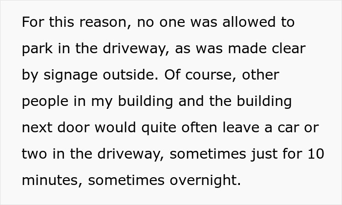 Woman Can’t Stand Neighbors Blocking The Garages, Comes Up With Unique Ways To Make Them Stop