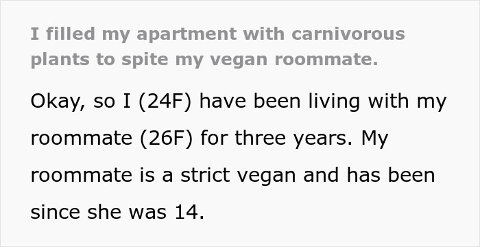Woman Is Done With Vegan Roommate’s Daily Shaming Of Her Diet, Comes Up With Genius Revenge