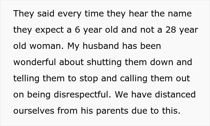 Woman Is Fed Up With Her Husband’s Parents Calling Her A Made-Up Name, Starts To Ignore Them Woman Is Fed Up With Her Husband’s Parents Calling Her A Made-Up Name, Starts To Ignore Them