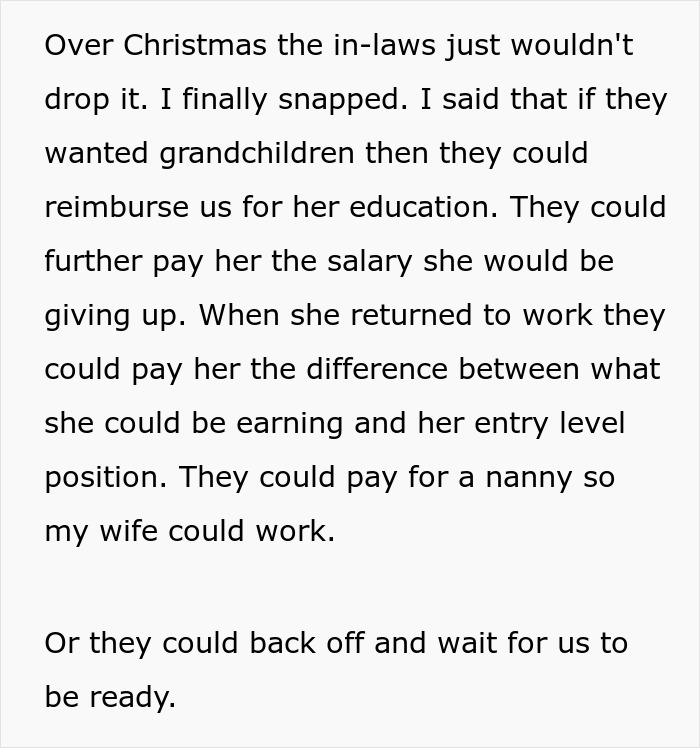 Parents Get Asked For Inheritance As They Won’t Put Up With Couple’s Decision To Put Off Having Kids Parents Get Asked For Inheritance As They Won’t Put Up With Couple’s Decision To Put Off Having Kids