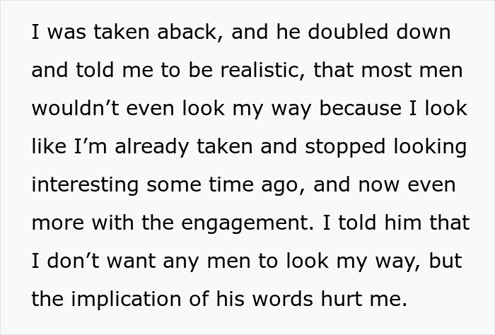 Man Says His Wife-To-Be Couldn’t Pull Anyone Else, She Holds A Grudge Man Says His Wife-To-Be Couldn’t Pull Anyone Else, She Holds A Grudge