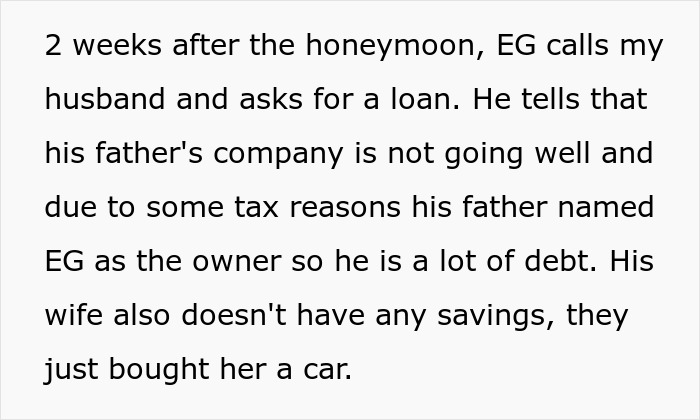 Guy Refuses To Sell His Car To Help Out 'Broke' Friends Who Just Had A Luxurious Wedding Guy Refuses To Sell His Car To Help Out 'Broke' Friends Who Just Had A Luxurious Wedding