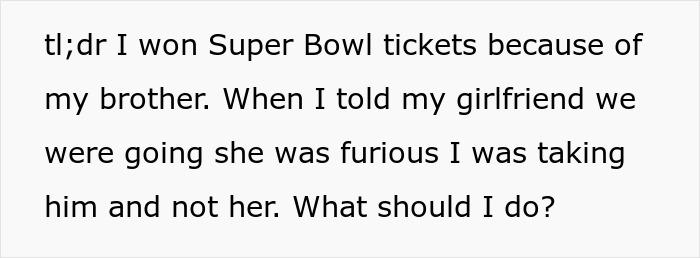 "I Reached My Breaking Point": Guy Splits With GF After Fighting Over Super Bowl Tickets He Won