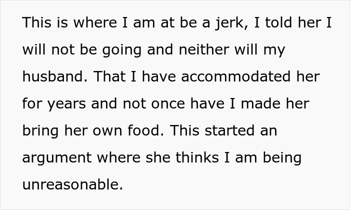 Woman Adjusted Her Cooking For DIL For 3 Years, Rejects Invitation When DIL Refuses To Do It Once Woman Adjusted Her Cooking For DIL For 3 Years, Rejects Invitation When DIL Refuses To Do It Once