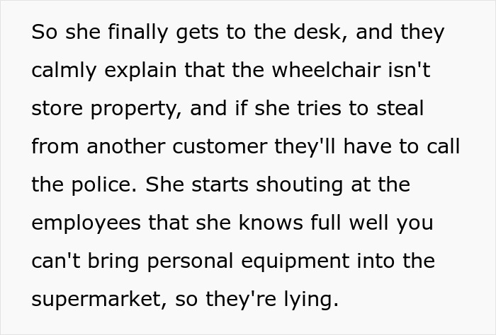 Woman Shakes Person’s Wheelchair, Demands They Give It To Her Since She’s Older Woman Shakes Person’s Wheelchair, Demands They Give It To Her Since She’s Older