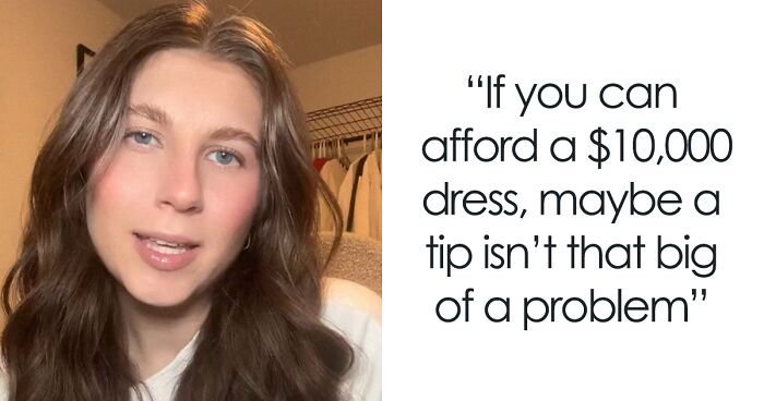 “They Saw The Blood Leave My Body”: Woman Refuses To Tip 10% At Bridal Store