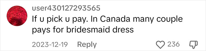 Bride Wants Her Bridesmaids To Pay $250 For Their Dresses But They Refuse, Drama Ensues Bride Wants Her Bridesmaids To Pay $250 For Their Dresses But They Refuse, Drama Ensues