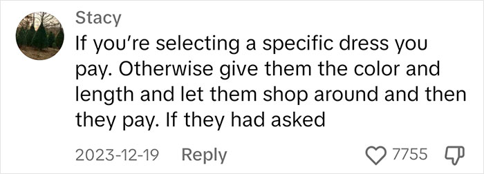 Bride Wants Her Bridesmaids To Pay $250 For Their Dresses But They Refuse, Drama Ensues Bride Wants Her Bridesmaids To Pay $250 For Their Dresses But They Refuse, Drama Ensues