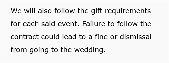 Bride’s Out-Of-Touch List Of Requirements For Her Wedding Makes People Start Cancelling Bride’s Out-Of-Touch List Of Requirements For Her Wedding Makes People Start Cancelling