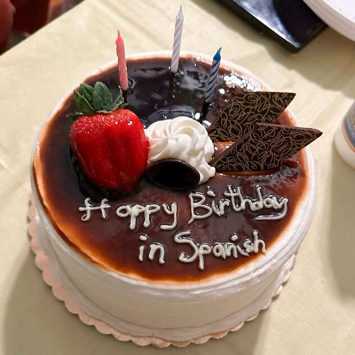 He Had One Job - To Write "Happy Birthday"