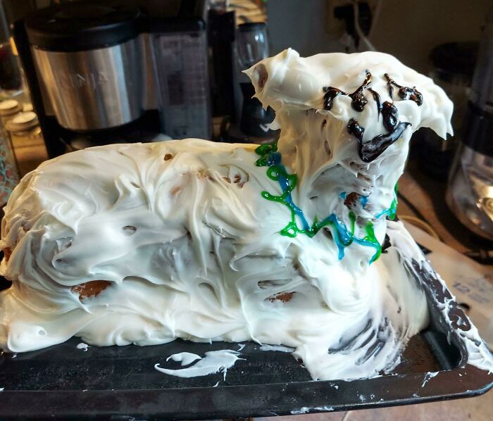 There Was An Attempt To Make A Lamb Cake For Easter