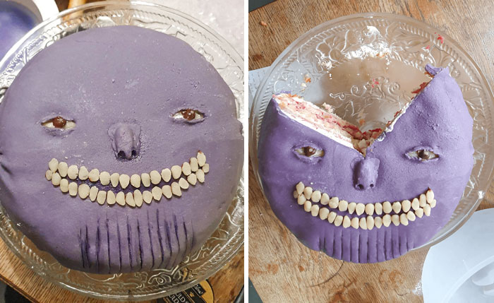 My Gluten-Free And Lactose-Free Thanos Princess Cake