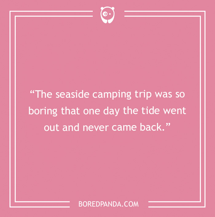 134 Camping Jokes That Are A Real Wild Ride